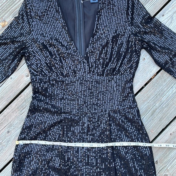 French Connection shimmering festive jumpsuit S - Picture 10 of 14